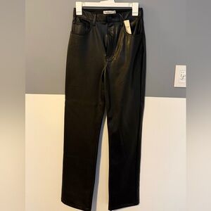 Abercrombie & Fitch Leather Pants